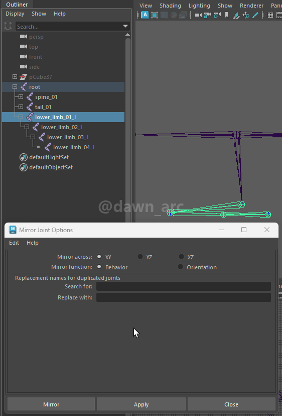 [Maya]Rigging 01 - Joint